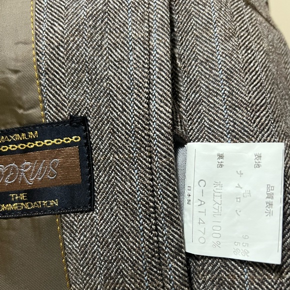 Vintage men's 95% wool over coat - Picture 16 of 16